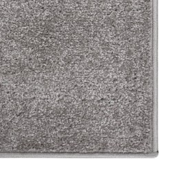vidaXL Alfombra de pelo corto gris 140x200 cm