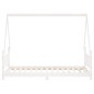 vidaXL Estructura de cama para niños madera de pino blanco 90x190 cm