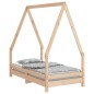 vidaXL Estructura de cama para niños madera maciza de pino 70x140 cm vidaXL Estructura de cama para niños madera maciza de pino 70x140 cm