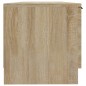 vidaXL Mueble de TV madera contrachapada roble Sonoma 102x35x36,5 cm