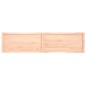 vidaXL Tablero de mesa madera maciza borde natural 220x50x(2-6) cm vidaXL Tablero de mesa madera maciza borde natural 220x50x(2-6) cm