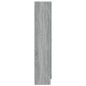 vidaXL Vitrina madera contrachapada gris Sonoma 82,5x30,5x150 cm vidaXL Vitrina madera contrachapada gris Sonoma 82,5x30,5x150 cm