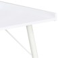 vidaXL Escritorio blanco 90x50x79 cm vidaXL Escritorio blanco 90x50x79 cm