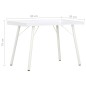 vidaXL Escritorio blanco 90x50x79 cm vidaXL Escritorio blanco 90x50x79 cm