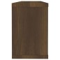 vidaXL Estantes cúbicos de pared 6 uds madera roble marrón 60x15x23 cm vidaXL Estantes cúbicos de pared 6 uds madera roble marrón 60x15x23 cm
