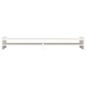 vidaXL Soporte de monitor madera maciza de pino blanco 100x27x15 cm vidaXL Soporte de monitor madera maciza de pino blanco 100x27x15 cm