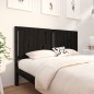 vidaXL Cabecero de cama madera maciza de pino negro 165,5x4x100 cm vidaXL Cabecero de cama madera maciza de pino negro 165,5x4x100 cm