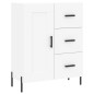 vidaXL Aparador de madera de ingeniería blanco 69,5x34x90 cm vidaXL Aparador de madera de ingeniería blanco 69,5x34x90 cm
