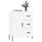 vidaXL Aparador de madera de ingeniería blanco 69,5x34x90 cm vidaXL Aparador de madera de ingeniería blanco 69,5x34x90 cm