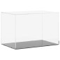 vidaXL Caja de exposición acrílico transparente 56x36x37 cm vidaXL Caja de exposición acrílico transparente 56x36x37 cm