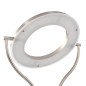 vidaXL Lámpara de pie regulable plateado 18 W 180 cm vidaXL Lámpara de pie regulable plateado 18 W 180 cm