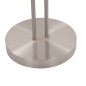 vidaXL Lámpara de pie regulable plateado 18 W 180 cm vidaXL Lámpara de pie regulable plateado 18 W 180 cm