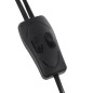 vidaXL Lámpara de pie regulable plateado 18 W 180 cm vidaXL Lámpara de pie regulable plateado 18 W 180 cm