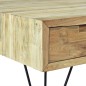 vidaXL Mueble para la TV 120x35x35 cm de madera maciza de teca vidaXL Mueble para la TV 120x35x35 cm de madera maciza de teca