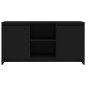 vidaXL Mueble para TV madera contrachapada negro 102x37,5x52,5 cm vidaXL Mueble para TV madera contrachapada negro 102x37,5x52,5 cm
