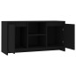 vidaXL Mueble para TV madera contrachapada negro 102x37,5x52,5 cm vidaXL Mueble para TV madera contrachapada negro 102x37,5x52,5 cm