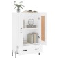 vidaXL Aparador alto madera de ingeniería blanco 69,5x31x115 cm vidaXL Aparador alto madera de ingeniería blanco 69,5x31x115 cm