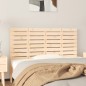 vidaXL Cabecero de cama de pared madera maciza de pino 126x3x63 cm vidaXL Cabecero de cama de pared madera maciza de pino 126x3x63 cm