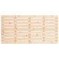 vidaXL Cabecero de cama de pared madera maciza de pino 126x3x63 cm vidaXL Cabecero de cama de pared madera maciza de pino 126x3x63 cm