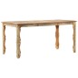 vidaXL Mesa de comedor de madera maciza reciclada 160x80x76 cm vidaXL Mesa de comedor de madera maciza reciclada 160x80x76 cm