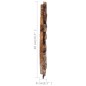 vidaXL Espejo de pared redondo teca 40 cm vidaXL Espejo de pared redondo teca 40 cm