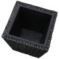 vidaXL Conjunto de arriates 3 piezas jacinto de agua negro vidaXL Conjunto de arriates 3 piezas jacinto de agua negro