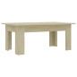 vidaXL Mesa de centro madera contrachapada color roble 100x60x42 cm vidaXL Mesa de centro madera contrachapada color roble 100x60x42 cm