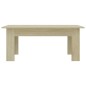 vidaXL Mesa de centro madera contrachapada color roble 100x60x42 cm vidaXL Mesa de centro madera contrachapada color roble 100x60x42 cm