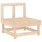 vidaXL Juego de muebles de jardín 7 piezas madera maciza de pino vidaXL Juego de muebles de jardín 7 piezas madera maciza de pino