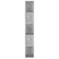 vidaXL Librería separador contrachapada gris hormigón 100x24x155 cm vidaXL Librería separador contrachapada gris hormigón 100x24x155 cm