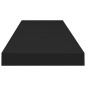 vidaXL Estantes flotantes de pared 2 uds MDF negro 90x23,5x3,8 cm vidaXL Estantes flotantes de pared 2 uds MDF negro 90x23,5x3,8 cm