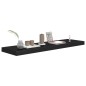 vidaXL Estantes flotantes de pared 2 uds MDF negro 90x23,5x3,8 cm vidaXL Estantes flotantes de pared 2 uds MDF negro 90x23,5x3,8 cm