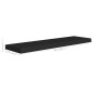 vidaXL Estantes flotantes de pared 2 uds MDF negro 90x23,5x3,8 cm vidaXL Estantes flotantes de pared 2 uds MDF negro 90x23,5x3,8 cm