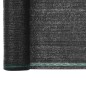 vidaXL Toldo para pista de tenis HDPE 2x100 m negro vidaXL Toldo para pista de tenis HDPE 2x100 m negro