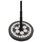 vidaXL Base de sombrilla redonda negro y blanco 12 kg vidaXL Base de sombrilla redonda negro y blanco 12 kg