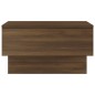 vidaXL Mesita de noche de pared marrón roble vidaXL Mesita de noche de pared marrón roble