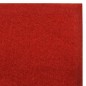 Alfombra de pasillo vidaXL roja 1 x 5 m, muy densa 400 g / m² Alfombra de pasillo vidaXL roja 1 x 5 m, muy densa 400 g / m²
