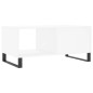 vidaXL Mesa de centro madera contrachapada blanco 90x50x40 cm vidaXL Mesa de centro madera contrachapada blanco 90x50x40 cm
