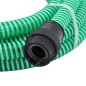 vidaXL Manguera de succión con conectores de PVC PVC verde 26 mm 10 m vidaXL Manguera de succión con conectores de PVC PVC verde 26 mm 10 m