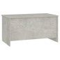 vidaXL Mesa de centro contrachapada gris hormigón 102x55,5x52,5 cm vidaXL Mesa de centro contrachapada gris hormigón 102x55,5x52,5 cm