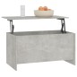 vidaXL Mesa de centro contrachapada gris hormigón 102x55,5x52,5 cm vidaXL Mesa de centro contrachapada gris hormigón 102x55,5x52,5 cm
