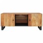 vidaXL Mesa de centro madera maciza acacia y contrachapada 100x54x40cm vidaXL Mesa de centro madera maciza acacia y contrachapada 100x54x40cm