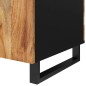 vidaXL Mesa de centro madera maciza acacia y contrachapada 100x54x40cm vidaXL Mesa de centro madera maciza acacia y contrachapada 100x54x40cm