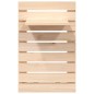 vidaXL Estantes mesitas de pared 2 uds madera maciza de pino vidaXL Estantes mesitas de pared 2 uds madera maciza de pino