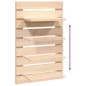 vidaXL Estantes mesitas de pared 2 uds madera maciza de pino vidaXL Estantes mesitas de pared 2 uds madera maciza de pino