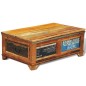 vidaXL Mesa de centro vintage con almacenaje madera reciclada vidaXL Mesa de centro vintage con almacenaje madera reciclada