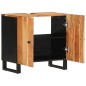 vidaXL Mueble de lavabo madera acacia y madera ingeniería 62x33x58 cm vidaXL Mueble de lavabo madera acacia y madera ingeniería 62x33x58 cm