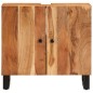 vidaXL Mueble de lavabo madera acacia y madera ingeniería 62x33x58 cm vidaXL Mueble de lavabo madera acacia y madera ingeniería 62x33x58 cm