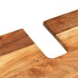 vidaXL Mueble de lavabo madera acacia y madera ingeniería 62x33x58 cm vidaXL Mueble de lavabo madera acacia y madera ingeniería 62x33x58 cm