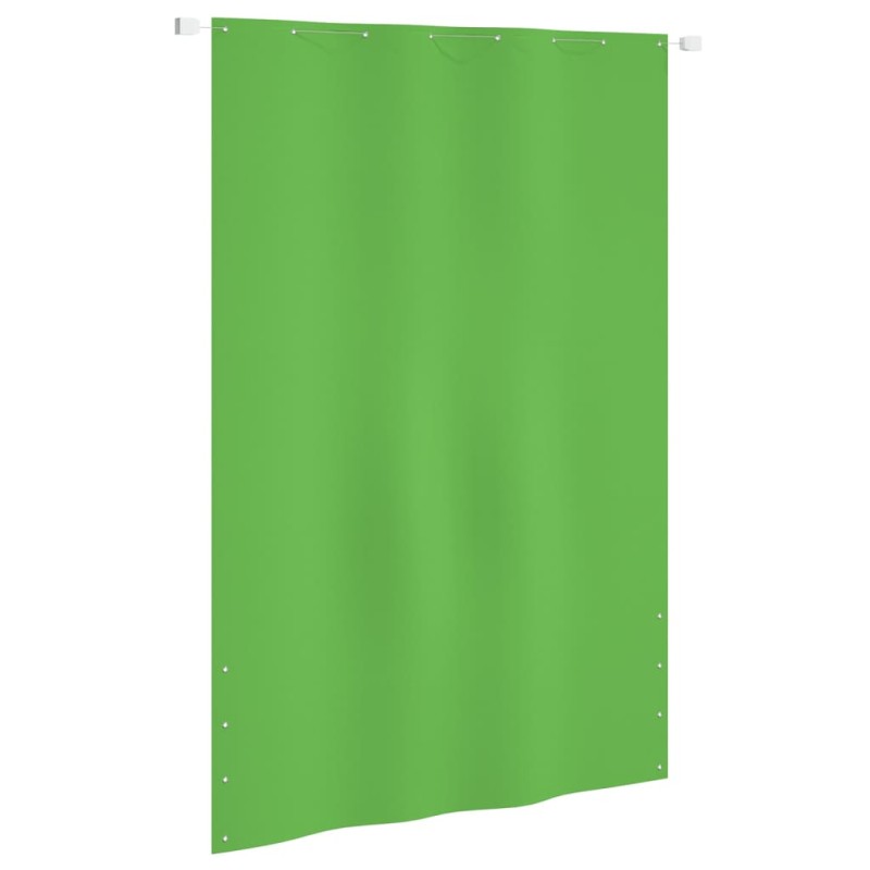 vidaXL Toldo pantalla para balcón tela oxford verde claro 160x240 cm vidaXL Toldo pantalla para balcón tela oxford verde claro 160x240 cm